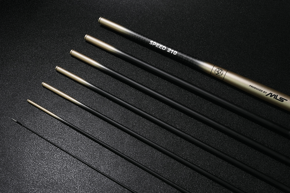 SPEED競速竿-沙漠金-各竿節局部放大