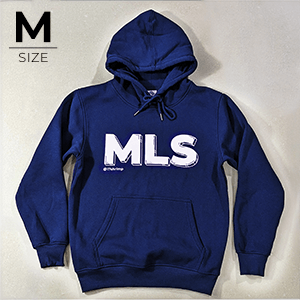 蝦戰天下帽T (內刷毛) - 藍M