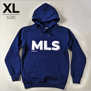 蝦戰天下帽T (內刷毛) - 藍XL